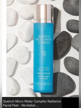 Quench Micro Water Complex Radiance Facial Peel, Renew & Reveal, 1.7 FL OZ NWT